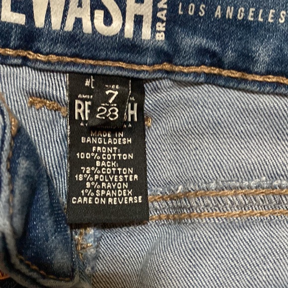Rewash Vintage High Rise Mom Jeans - Picture 3 of 4